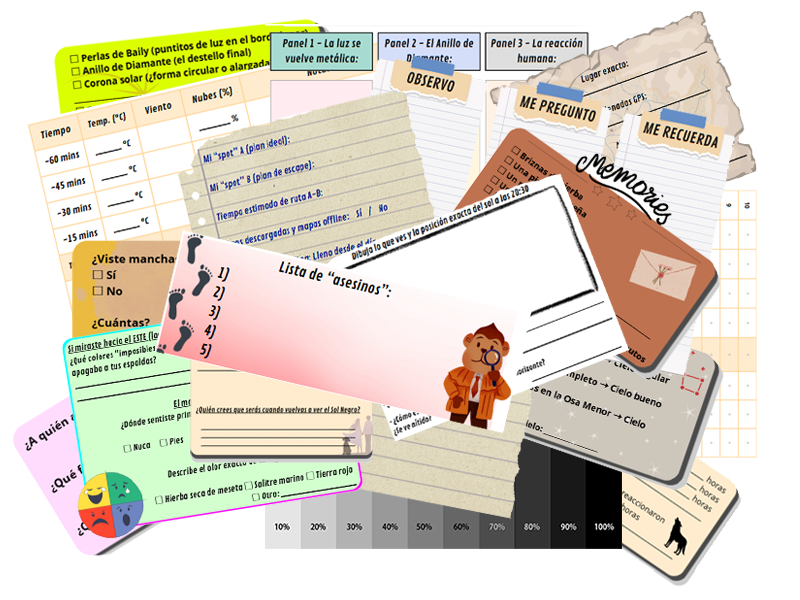 Guia Eclipse Solar España 2026 - Incluye más de 30 actividades