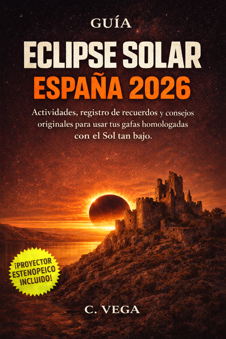 Portada Guia Eclipse Solar España 2026 - C. Vega