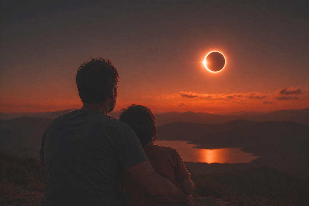 Guia Eclipse Solar España 2026 - Un recuerdo familiar